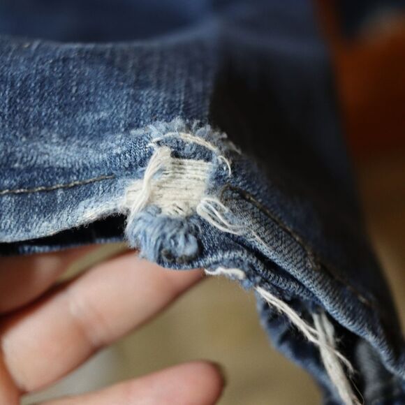 True Religion Denim Flare Jeans 31 | Medium Wash Whiskering Tall 32 Inseam - Picture 13 of 14